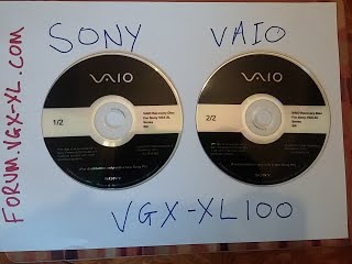 sony vaio recovery disk svn15126cnw